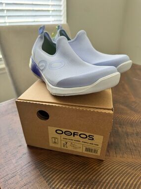 OOFOS OOMG Sport Women’s Shoes — Purple Jade Fade (Size 7)
